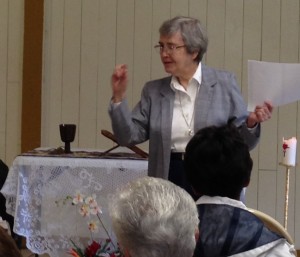 We were lifted up by Sr. Mary Kevin’s presentation entitled We are Precious. We are Blood. We are Present. 