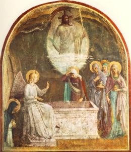 Resurrection_of_Christ_and_Women_at_the_Tomb_by_Fra_Angelico_(San_Marco_cell_8)
