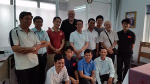 Fr. Bill Nordenbrock and members of the CPPS Vietnam Mission